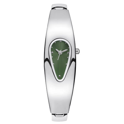 DSY/Y2K Irregular Water Drop Women's Watch, Niche Luxury Fashion Trend, Waterproof Metal Bracelet Quartz Watch