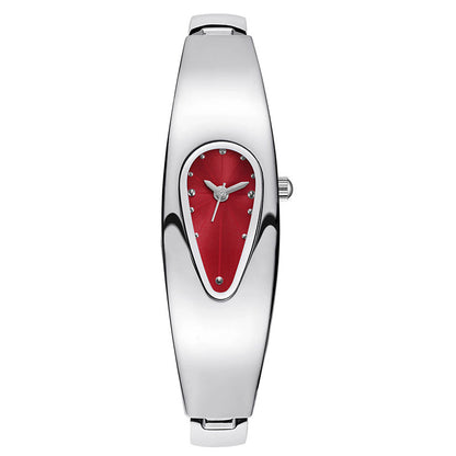 DSY/Y2K Irregular Water Drop Women's Watch, Niche Luxury Fashion Trend, Waterproof Metal Bracelet Quartz Watch