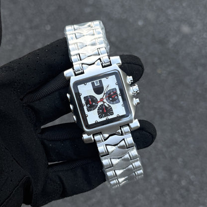 DSY/2026 New Popular High-Aesthetic Fashion Waterproof Three-Window Chronograph Quartz Watch