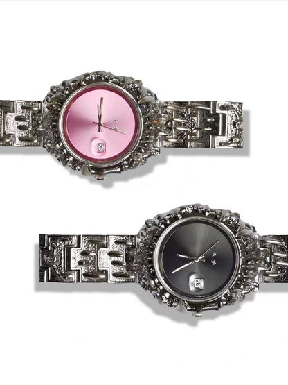DSY/2026 Exotic Watch with Spiked Claws, Original Retro Y2K Quartz Watch OEM