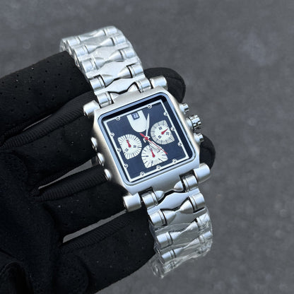 DSY/2026 New Popular High-Aesthetic Fashion Waterproof Three-Window Chronograph Quartz Watch