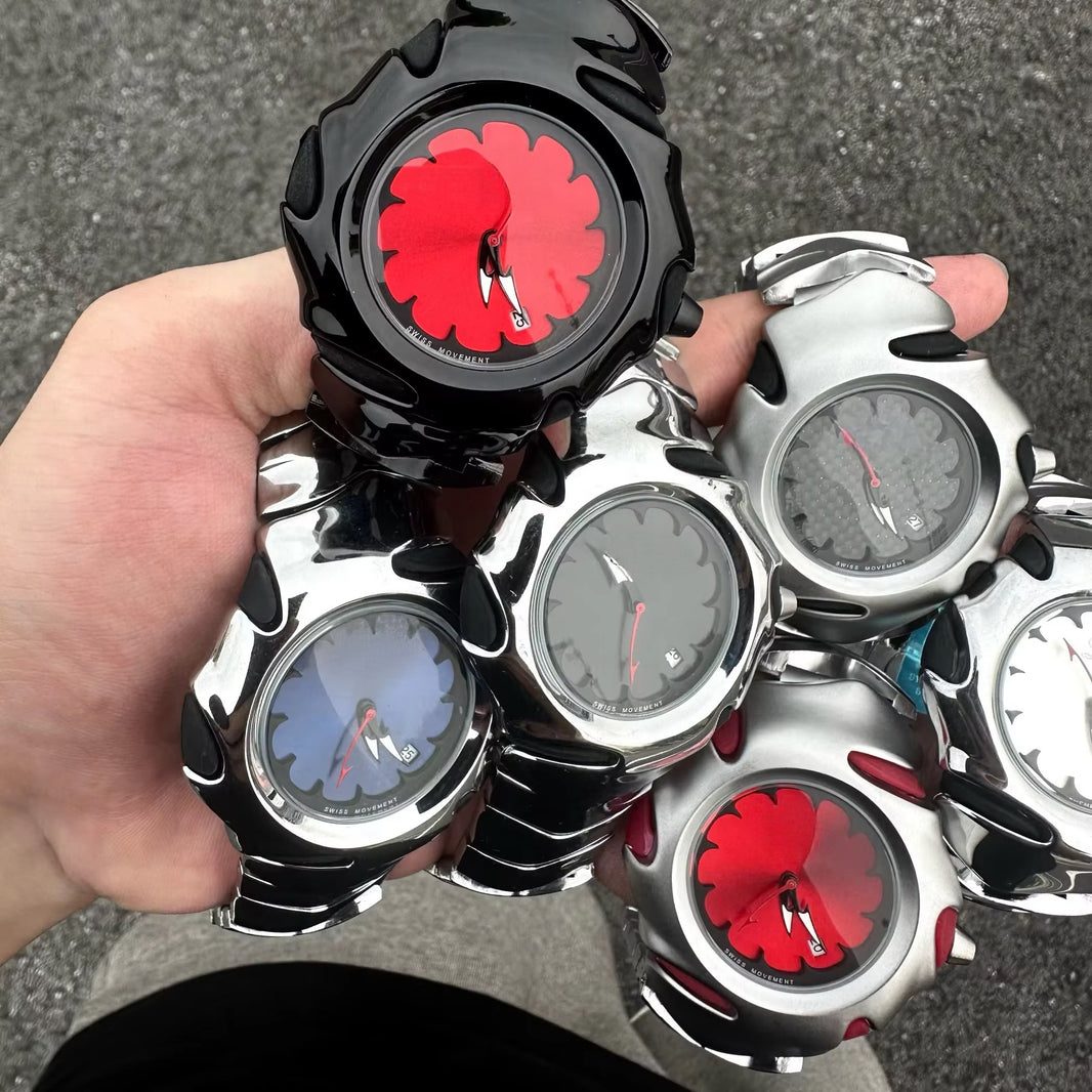 DSY/Original new model Blade II represents Y2K millennium fashion trend irregular quartz watch with customizable logo