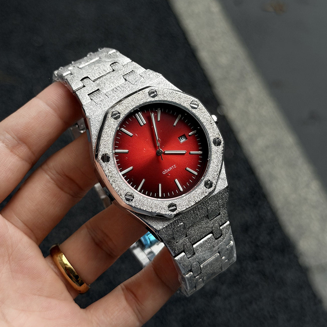 DSY/2026 Graffiti Gold Watch - Vintage Luxury, Minimalist 2026 New Men's Quartz Watch
