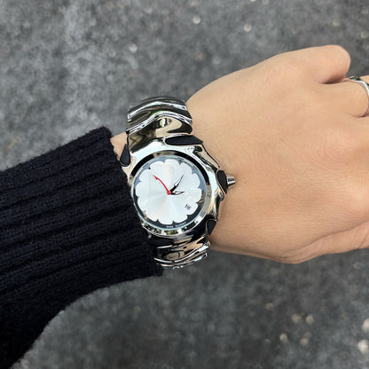 DSY/Original new model Blade II represents Y2K millennium fashion trend irregular quartz watch with customizable logo