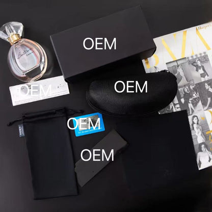 2026 OEM New Transparent Acrylic Pull-Out Watch Box, Eyeglass Case Set, Customizable Logo