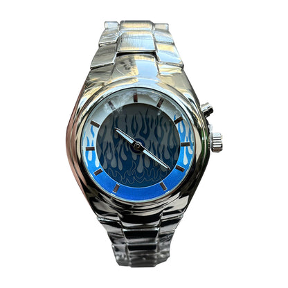 DSY/y2k Creative Dynamic Flame Original Men's Watch Fashion Trend Brand Premium Ins Small and Quirky Design Watch
