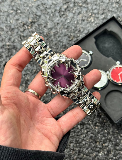 DSY/Y2K Asymmetrical Quartz Watch, Waterproof, Multiple Color Options
