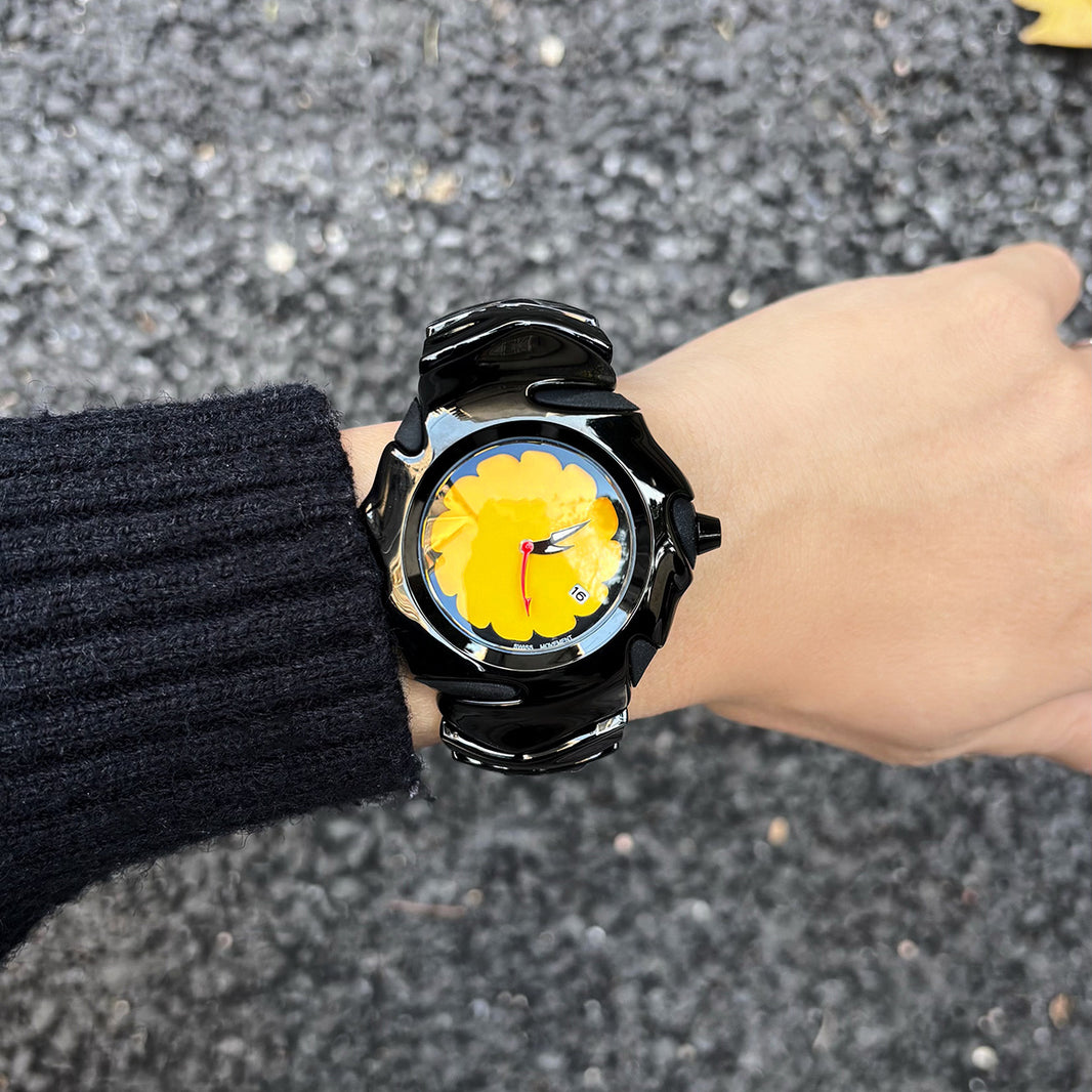 DSY/Original new model Blade II represents Y2K millennium fashion trend irregular quartz watch with customizable logo
