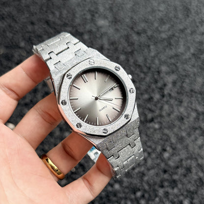 DSY/2026 Graffiti Gold Watch - Vintage Luxury, Minimalist 2026 New Men's Quartz Watch