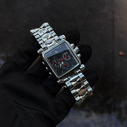 DSY/2026 New Popular High-Aesthetic Fashion Waterproof Three-Window Chronograph Quartz Watch