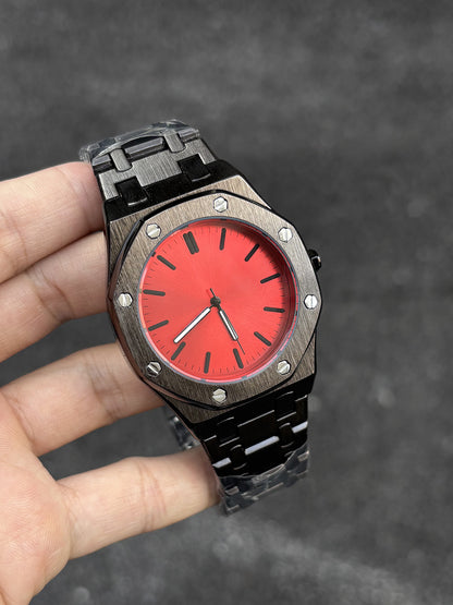 DSY/Octagonal Logo-Free Men's Quartz Watch, Trendy and Fashionable Cross-Border Bestseller, Water-Resistant, Niche Style, 2026 New Model
