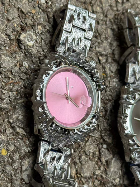 DSY/2026 Exotic Watch with Spiked Claws, Original Retro Y2K Quartz Watch OEM