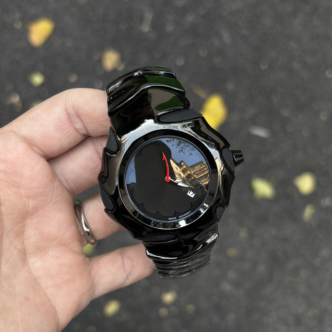 DSY/Original new model Blade II represents Y2K millennium fashion trend irregular quartz watch with customizable logo