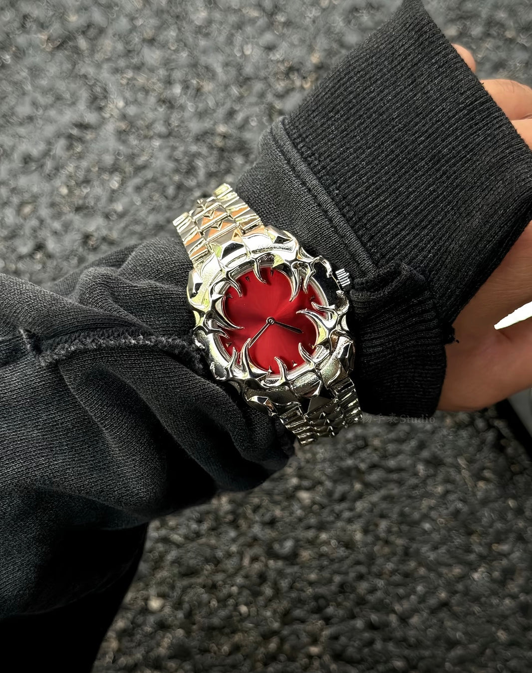DSY/Y2K Asymmetrical Quartz Watch, Waterproof, Multiple Color Options