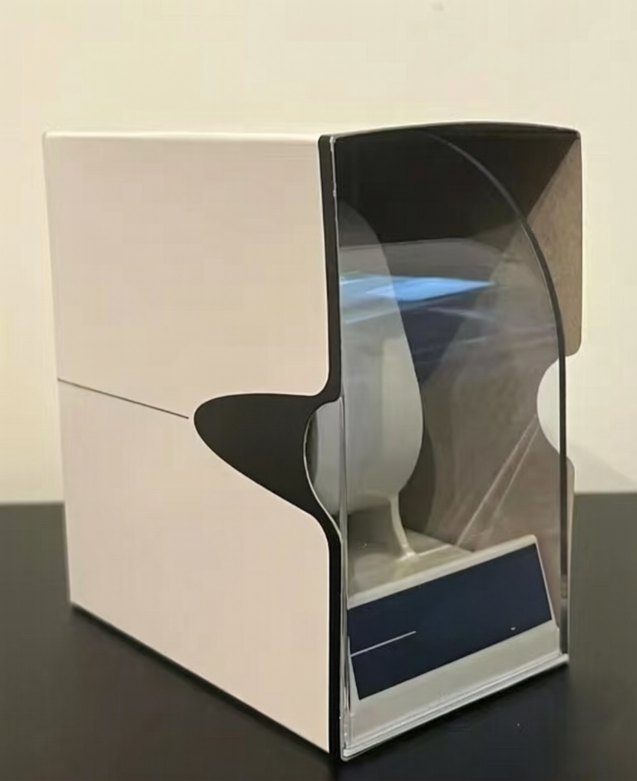 2026 OEM New Transparent Acrylic Pull-Out Watch Box, Eyeglass Case Set, Customizable Logo